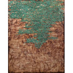 Sana Nezam, 36 x 48, Acrylic on Canvas, Calligraphy Painting, AC-SNZ-013